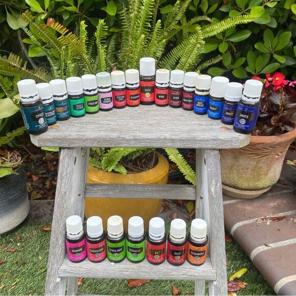 Lot of 25 Young Living Essential Oils & Abrazo Designs Diffuser Carrying Case - Picture 3 of 10